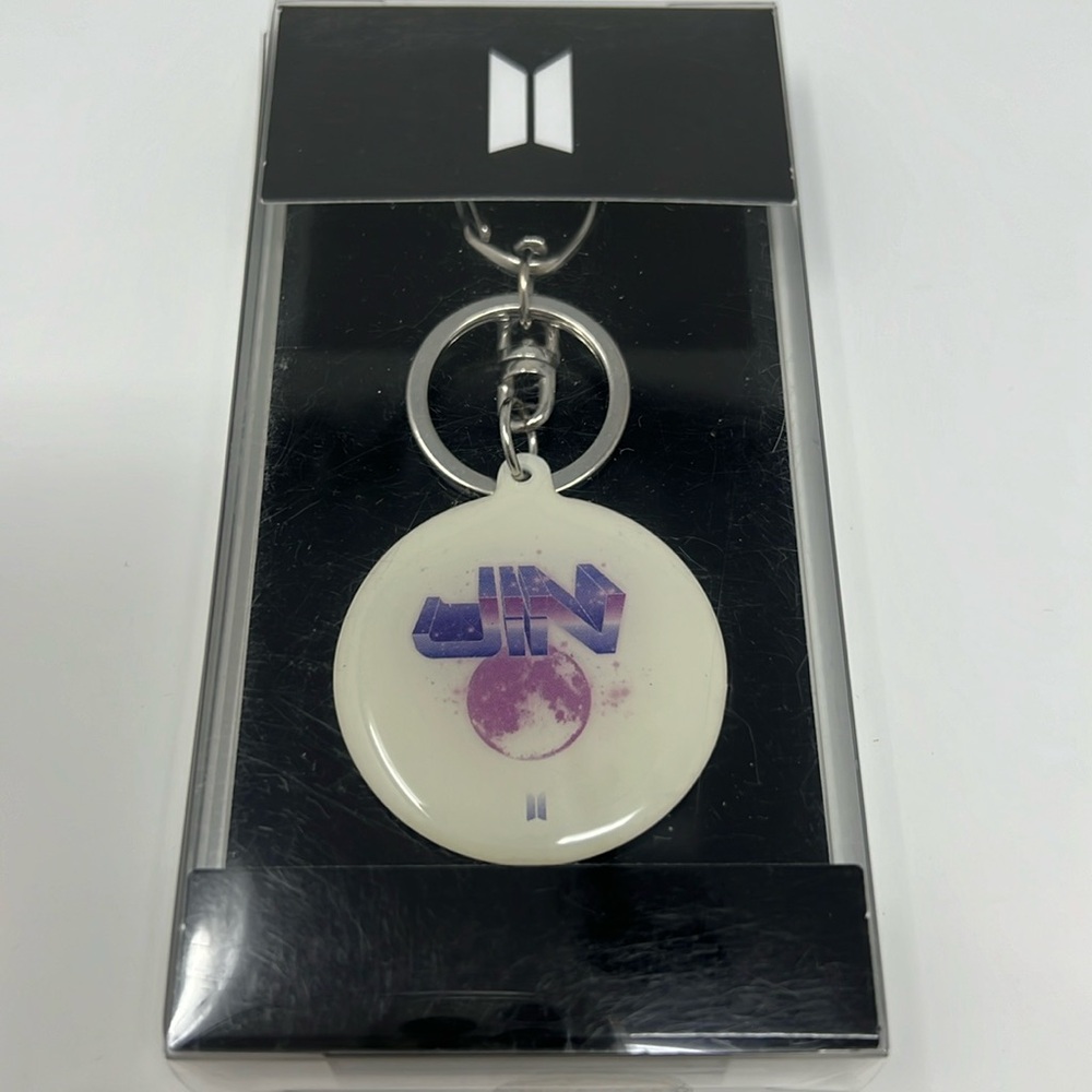 Vintage Retro Keyring 06, BTS, Jin